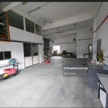 1.5 storey semi detached light industry@permatang tinggi 