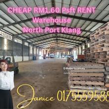 Cheap North Port Warehouse, Good for Food manufacturing Business