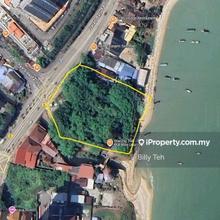 Seafront and Main Raod Land for sale !
