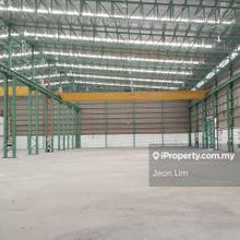 Warehouse Bu 50ksf Overhead Cranes & Heavy Load Capacity Port Klang