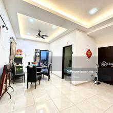Corner unit double storey terrace at Nusa Sentral