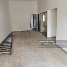 Single storey terrace house for rent