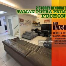Freehold 2 Storey Terrace House 22'x75' Putra Prima Pp5 Puchong Sale