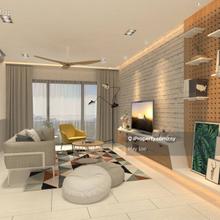Dual Key Partly Furnish Apartment in Sepang