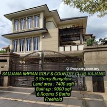 Bungalow, Saujana Impian Golf & Country Club, Kajang