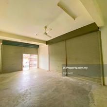 Facing mainroad High visibility Corner with extra land Shop for Rent