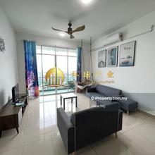 Fully Furnished 3 Room Low Deposit Bm City Suite Bandar Perda For Rent