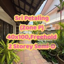 Sri Petaling (40 x 100) 2 Storey Semi-D,Freehold
