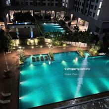 Dual key, walking distance to MRT station Putra Permai 