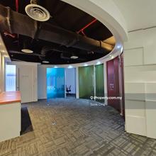 Fully furnished office space for rent short walk to monorail