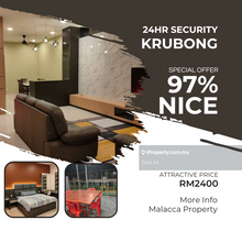 Nice Fully Furnished 2 Sty Terrace House 24hr Security One Krubong