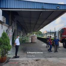 Single story factory at sungai tiram, ulu tiram, Taman ulu tiram, johor, Johor Bahru