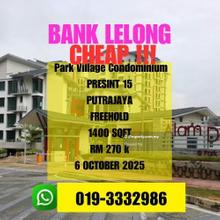 Bank Lelong Freehold Alam Desa Park Village Condominium Putrajaya 15