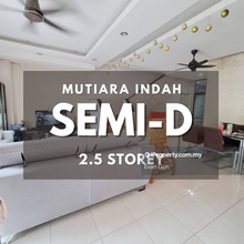 Semi-D 2.5 Storey 32x60 Renovated, Mutiara Indah, Bukit Puchong