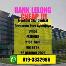 Bank Lelong Freehold Star Central Corporate Park Cyberjaya Office