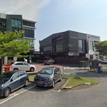 Modern facade in Setia Alam popular commercial area