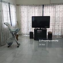 A Double Storey Corner House with big land