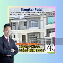 Kangkar Pulai Double Storey Terrace House For Rent