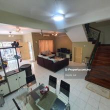 Double Storey House Bandar Puteri gated guarded