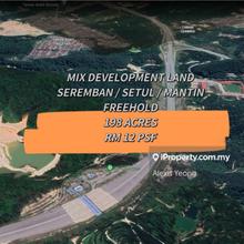 Seremban,Setul,Mantin 198 acres Development land