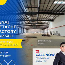 Senai Kulai Detached Factory for Sale