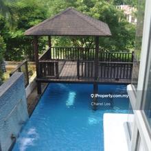 Valencia bungalow house with private swimming pool for rental 