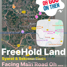 Freehold Land At Jalan Bukit Katil Duyong Melaka