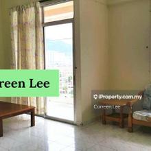High floor partially renovated and furnished