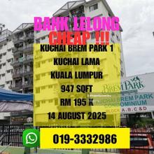 Bank Lelong Kuchai Brem Park 1 Taman Gembira Kuala Lumpur