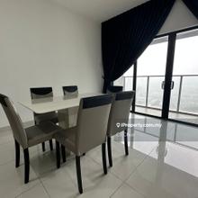 Trio Setia unit with balcony for rent