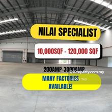 600 amp 39000sqf built up detached factory in nilai seremban