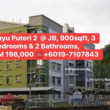 Bayu Puteri 2 Apartment @ Jb For Sale