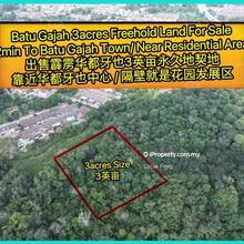 Batu Gajah Town Area 3acres Freehold Land For Sale Just 2min From Town