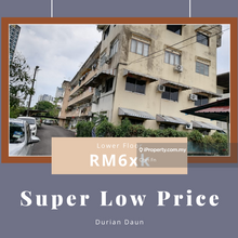 Super Low Price Floor Level Flat Durian Daun Melaka Bukit Cina