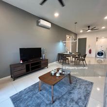 Interior designed 2 Room, 1 Study Room, 2 Bathroom Bukit Jelutong