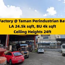 Taman Perindustrian Batu Caves, La 24.5k sqft, Ceiling Height 24ft