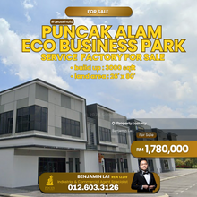 Puncak Alam Eco Business Park Service Factory For Sale