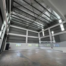 1.5 Storey Semi-D Factory for Rent in Bukit Minyak Industrial Area