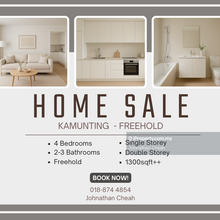 New Freehold Housing Project Kamunting 0 Downpayment ! Have Cash Back