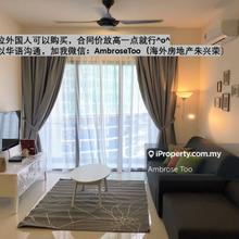 1092sqft 3room 2bath with balcony fully furniture