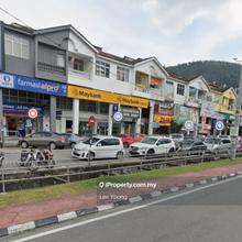 Farlim 3 storey shop house Lintang Angsana main road same Public Bank