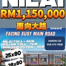 Nilai , Terrace Factory Lot for Sale