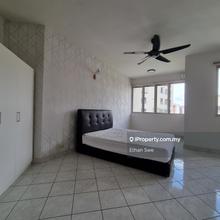 High Rise Low Floor/Partly Furnished/Renovated/Non Bumi/Good Condition