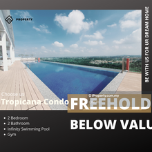 Below rm400k 10% Freehold Tropicana Residence Bukit Baru Batu Berendam