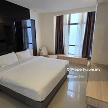 Corner unit high floor super under market price nice balcony view
