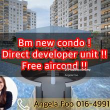 The Navens Bm new condo, free Aircond, free legal fee & MOT !!