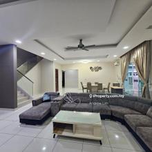 3 Sty Semi D Ambang Botanic 2 Full Furnish Newly Paint Kitchen Cabinet