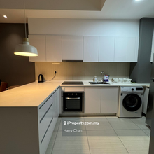 Partly furnished unit for rent