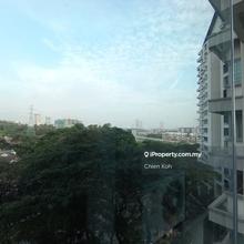 No balcony unit, 90% furnished