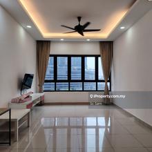 Fully furnished 2 rooms with full facilities and short walk to Mall